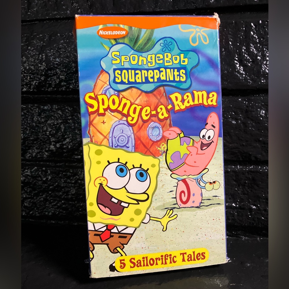 Nickelodeon SpongeBob SquarePants Sponge-a-Rama VHS - 5 Sailorific tales